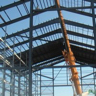 Steel Erection in progress.